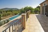 Terrace, garden and pool